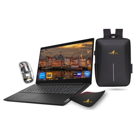 The Ultimate Laptop Bundle Lenovo 8GB-256GB-Notebook Great value+laptop bag